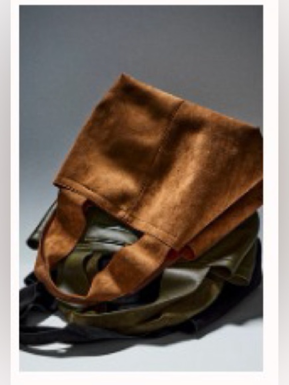 Blair Reversible Vegan Suede Tote